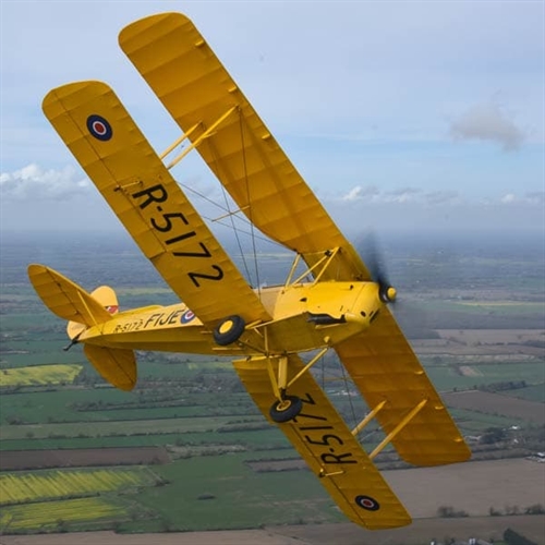 Tiger Moth RAF Heritage Tours in Norfolk